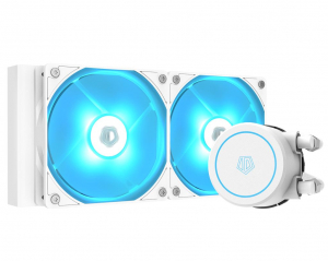 ID-Cooling AURAFLOW X 240 EVO SNOW univerzális CPU vízhűtés fehér